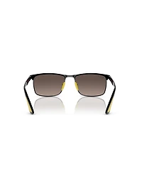 Ray-Ban Unisex Polarized Sunglasses, Mirror Gradient RB3726M