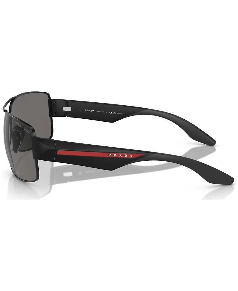 Prada Linea Rossa Men's Polarized Sunglasses, Ps 50ZS