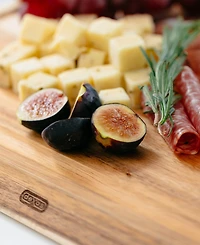Dexas Acacia Forty-Five Cutting Board with Well