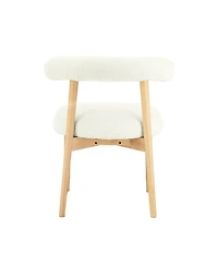 Tov Furniture 1 Piece Boucle Upholstered Side Chair