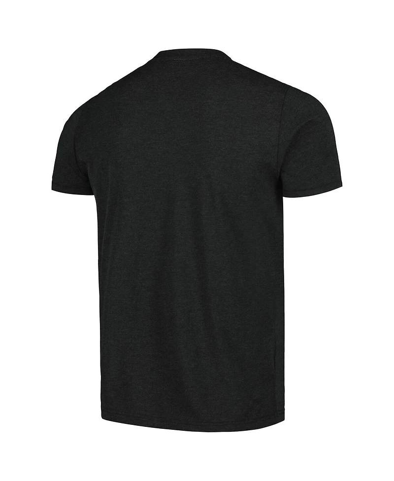 Men's and Women's Homage Charcoal Batman Graphic Tri-Blend T-shirt