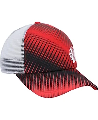 Women's adidas Red, White Chicago Blackhawks Graphic Foam Trucker Snapback Hat
