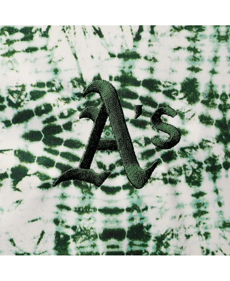 Men's Antigua Green Oakland Athletics Vivid Polo Shirt