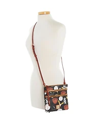 Women's Dooney & Bourke Chicago White Sox Game Day Triple Zip Crossbody Purse