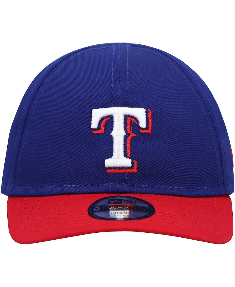 Infant Boys and Girls New Era Royal Texas Rangers Team Color My First 9TWENTY Flex Hat