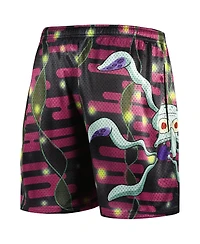 Men's Chalk Line Black SpongeBob SquarePants Culture Shock Retro Shorts