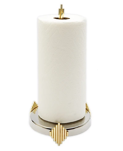 Classic Touch Symmetrical Design Paper Towel Holder