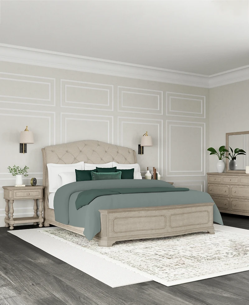 Kensington 3-Pc. King Set (Bed, Dresser & 1-Drawer Nightstand)