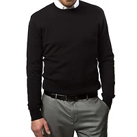 Mio Marino Men's Winter Crew Lightweight Pullover Sweater