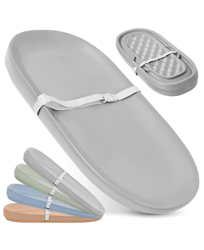 Jool Baby Waterproof Changing Pad - Easy to Clean, Lightweight & Portable Large Foam Cushion for Comfort