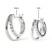 Ana Luisa Double Hoop Earrings - Toda Silver