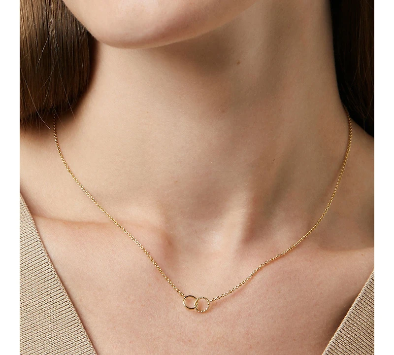 Ana Luisa Interlocking Circles Necklace - Sam