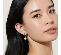 Ana Luisa Pearl Hoops - Medium Frida