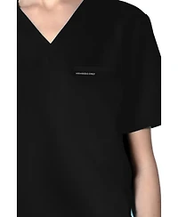 Members Only Women's Bari 1-Pocket Scrub Top