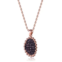 Sterling Silver Cubic Zirconia Round shaped Pendant