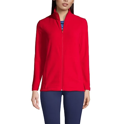 Lands' End Women's Tall Anyweather Fleece Full Zip Jacket