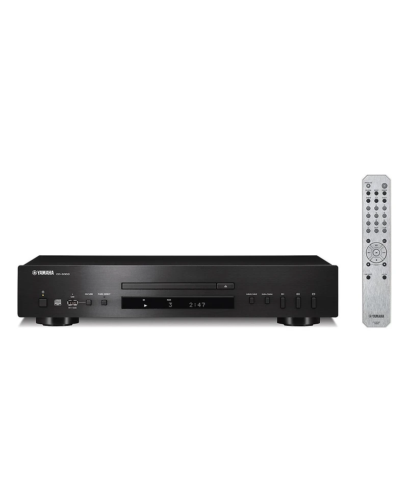 Yamaha Cd-S303 Cd Player with MP3/Wma/Lpcm/Flac/Usb Compatibility