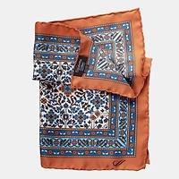 Elizabetta Men's Modena - Large Silk Pocket Square for Men
