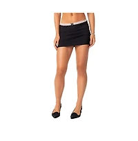 Edikted Women's Sorely Mini Skirt