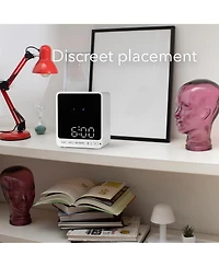 Wasserstein Alarm Clock Case for Blink Mini Camera - Cover for Low-Key Placement of Blink Mini Indoor Camera (Blink Mini Not Included)