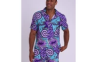 Oosc Men's Fresh Prince Short Sleeve Shirt