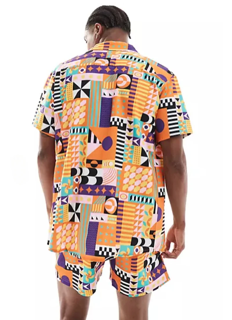 Oosc Men's Endless Summer Short Sleeve Shirt