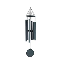 34" Long Black Traditional Tuned Wind Chime
