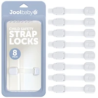 Jool Baby Toddler Multi-Use Safety Strap for Cabinets, Fridges, Drawers, Damage-Free Adhesives Safety Set