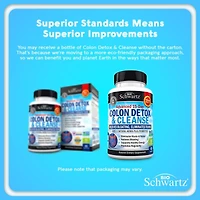 BioSchwartz Colon Cleanser & Detox for Weight Loss - 15 Day Fast-Acting Cleanse, Probiotic Fiber, Noni