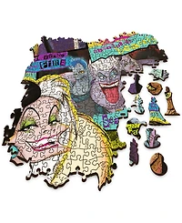 Trefl Wood Craft 1000 Piece Wooden Puzzle - Disney's Villains