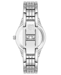 Anne Klein Women's Quartz Silver-Tone Alloy Bracelet Watch, 26mm