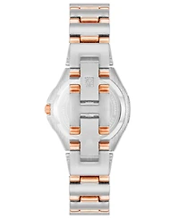 Anne Klein Women's Quartz Silver-Tone and Rose Gold-Tone Alloy Watch, 29mm