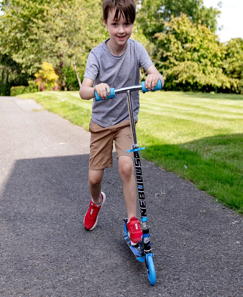 Ozbozz- Blue Black Adjustable Scooter