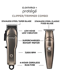 StyleCraft Professional Gamma+ Protege Professional Cordless Hair Clipper & Trimmer Combo