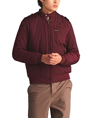 Men's Big & Tall Classic Iconic Racer Jacket (Slim Fit)