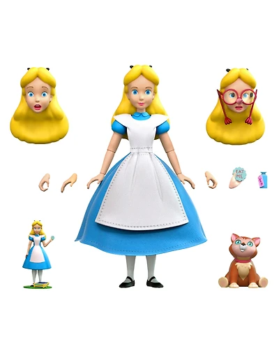Super 7 Disney Alice in Wonderland Alice 7" Ultimates, Action Figure