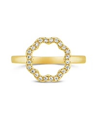 Sterling Forever Cubic Zirconia Marisole Ring