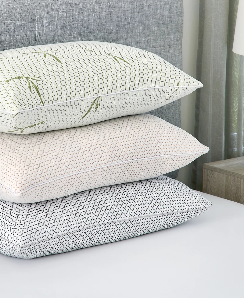 ProSleep Rayon from Bamboo Gel-Infused Memory Foam Cluster Pillow, Jumbo