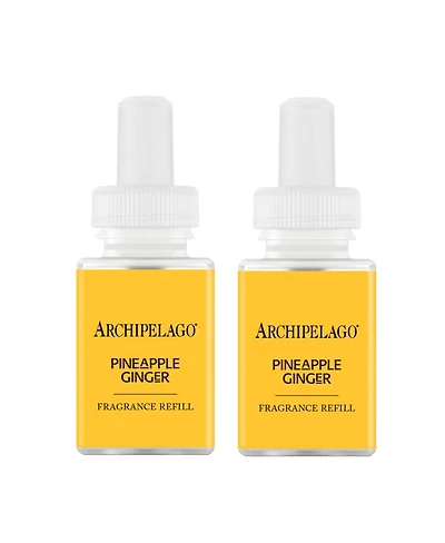 Pura and Archipelago - Pineapple Ginger - Fragrance for Smart Home Air Diffusers - Room Freshener - Aromatherapy Scents for Bedrooms & Living Rooms