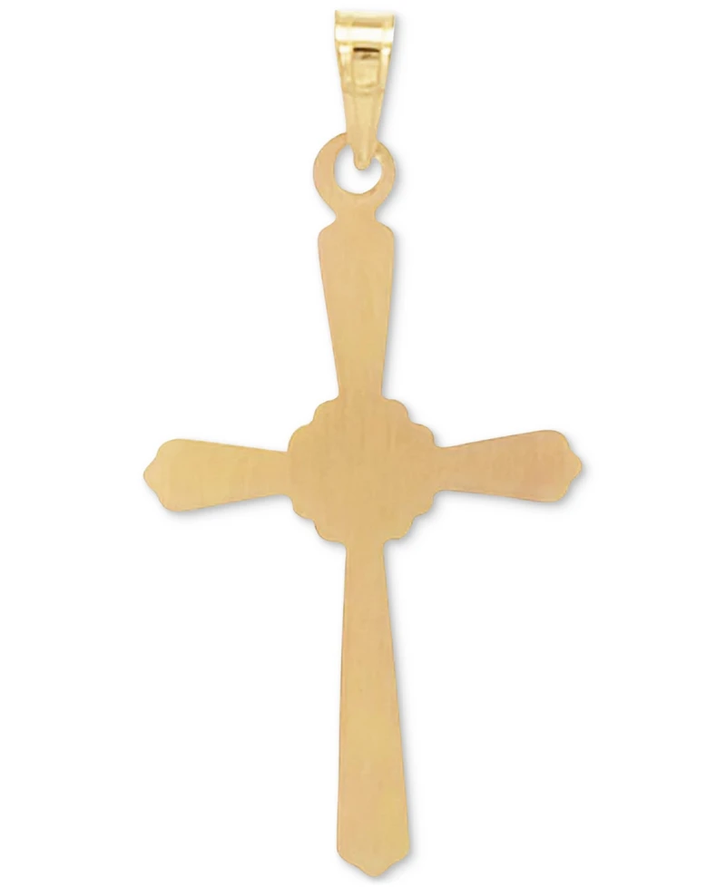 Cross Pendant in 14k Yellow Gold