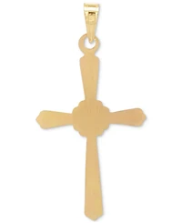 Cross Pendant in 14k Yellow Gold