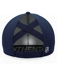 Women's Fanatics Navy Washington Capitals Authentic Pro Road Structured Adjustable Hat