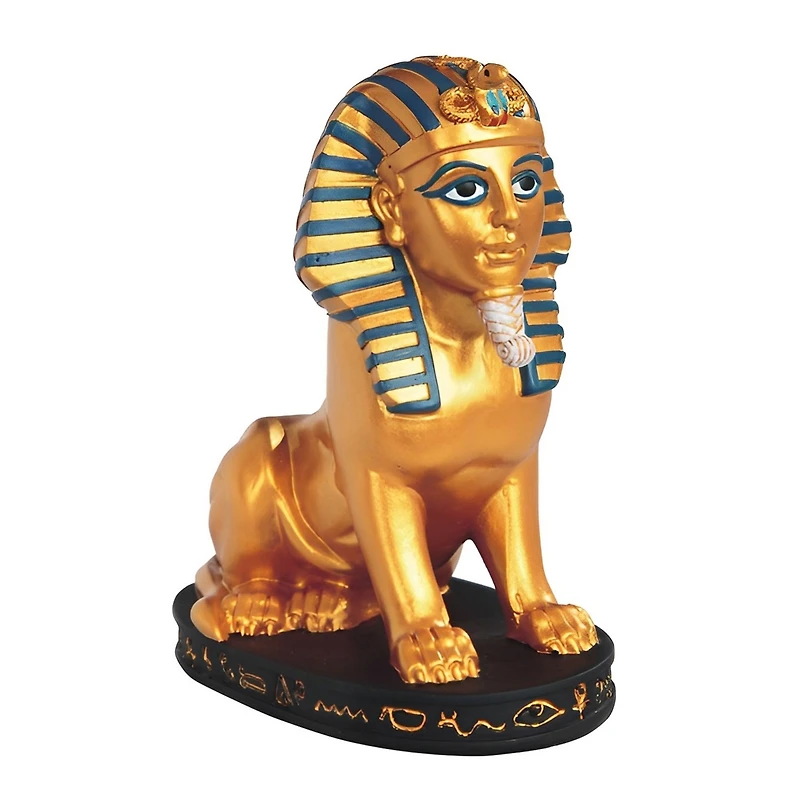 Fc Design 6.75"H Great Sphinx of Giza Black and Gold Egyptian Sphinx Statue Home Decor Figurine Home Decor Perfect Gift for House Warming, Holidays an