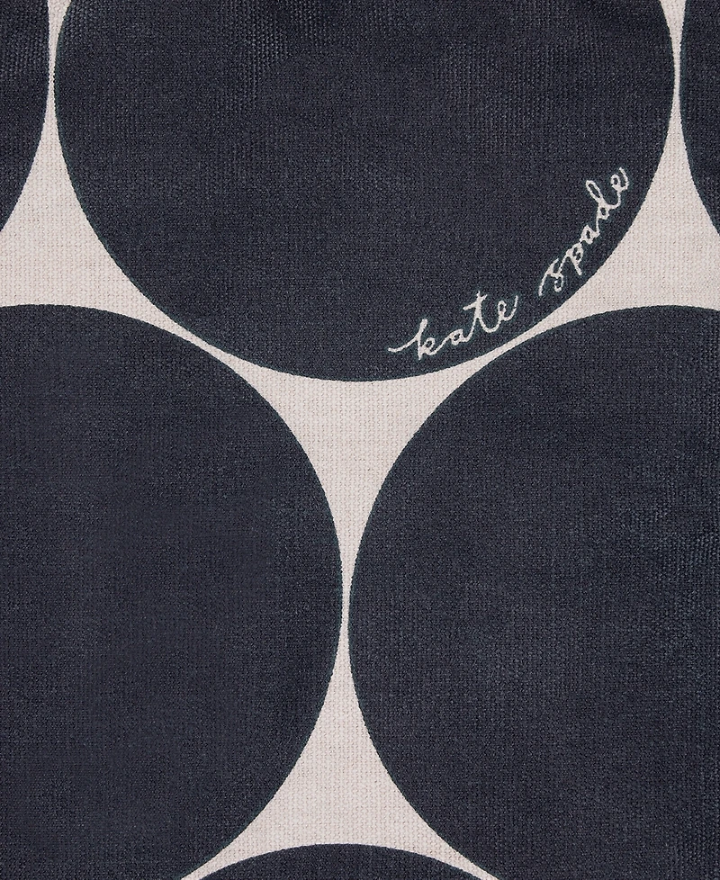 kate spade new york Joy Dot Oven Mitt Pot Grabber 2-Pack Set, 7" x 13", 8" Round