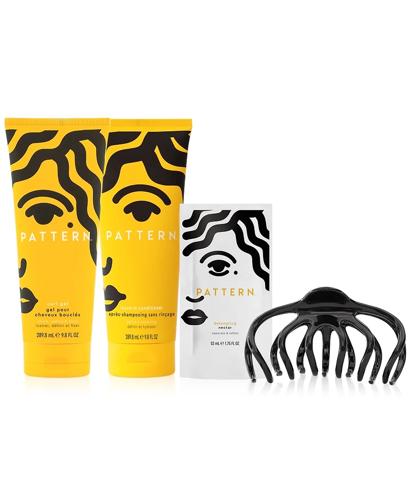 Pattern Beauty by Tracee Ellis Ross 4-Pc. Wash & Go Starter Set, Created for Macy's