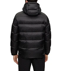 Boss by Hugo Boss Men's Monogram Water-Repellent Padded Jacket
