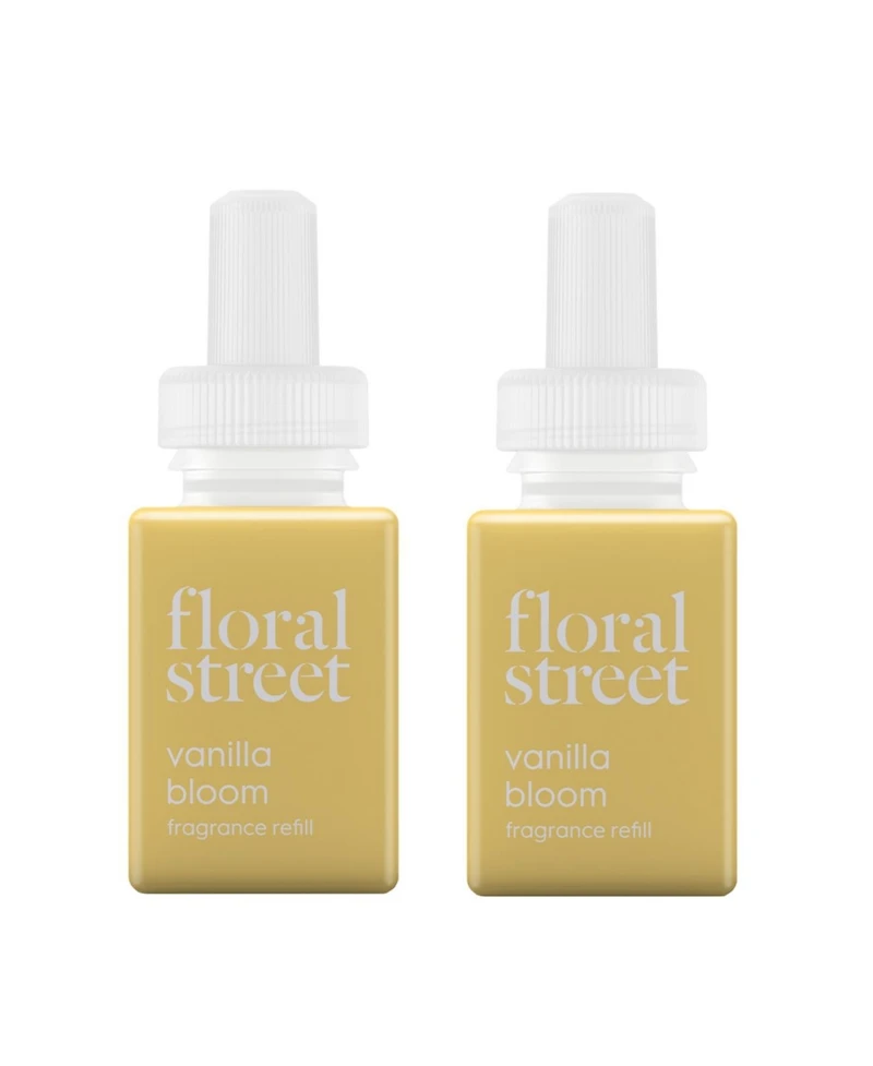 Pura and Floral Street - Vanilla Bloom - Fragrance for Smart Home Air Diffusers - Room Freshener - Aromatherapy Scents for Bedrooms & Living Rooms