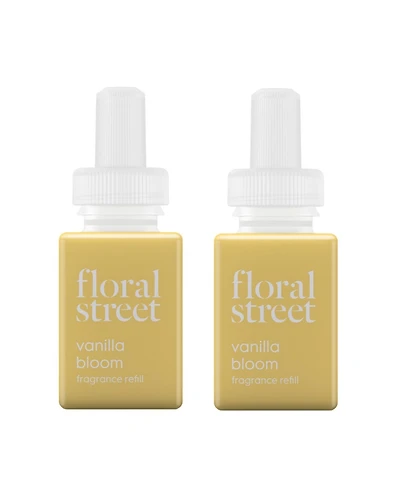 Pura and Floral Street - Vanilla Bloom - Fragrance for Smart Home Air Diffusers - Room Freshener - Aromatherapy Scents for Bedrooms & Living Rooms
