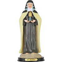 Fc Design 12"H Saint Clare Statue St. Clare of Assisi Holy Figurine Religious Decoration Home Decor Perfect Gift for House Warming, Holidays and Birth