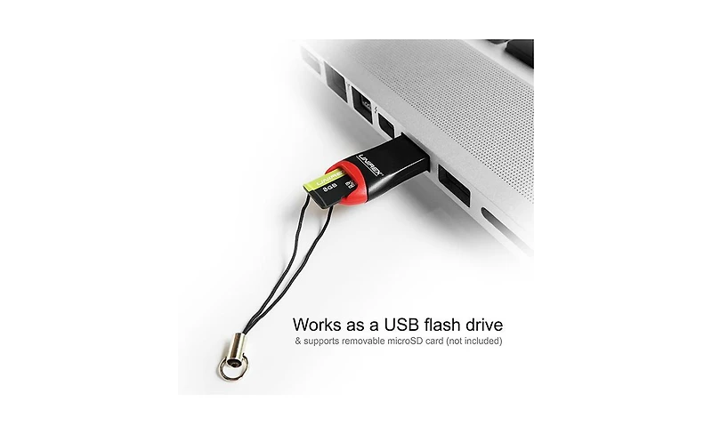 Usb Reader (Supports MicroSD Card of up to 32GB)